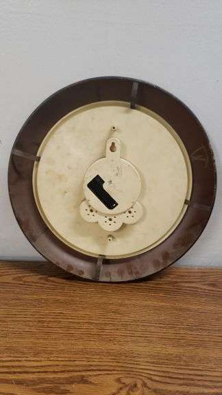VINTAGE HAPPY TRAILS DINER CLOCK. 11C