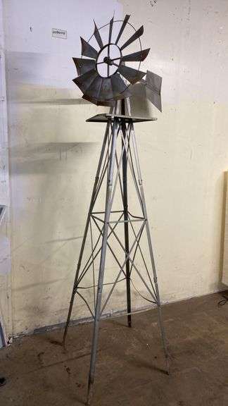 Nice Aero-Dec farmhouse windmill approx 8' tall (BIN $200)