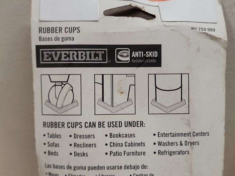 MISC. FURNITURE SLIDERS / SURFACE PROTECTORS. 01E