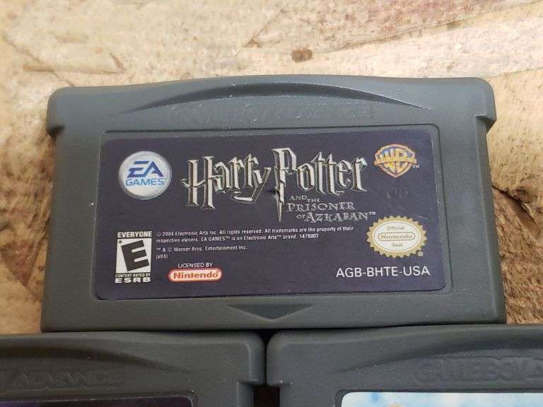 5 GAMEBOY ADVANCE GAMES