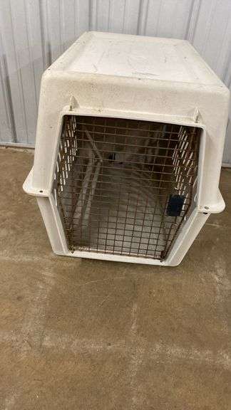 Large dog crate 36" x 24" x 26 1/2" tall