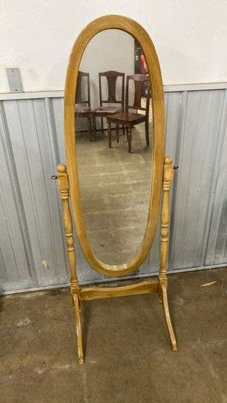 Chevalier standing mirror 59" x 22.5" wide