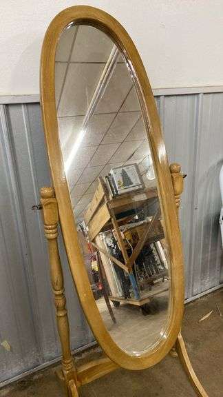 Chevalier standing mirror 59" x 22.5" wide