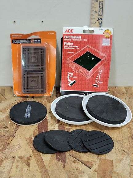 MISC. FURNITURE SLIDERS / SURFACE PROTECTORS. 01E