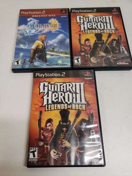 3 PLAYSTATION 2 GAMES. 16B