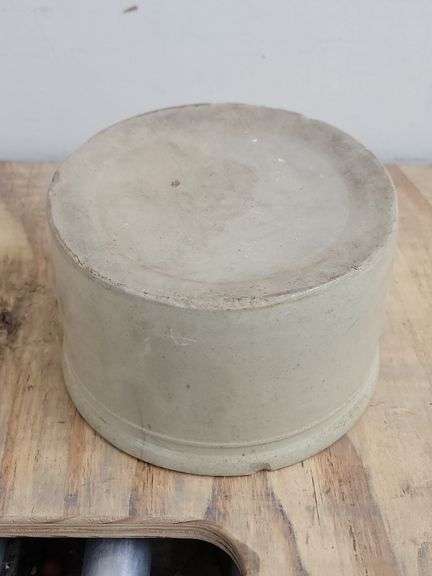 Stoneware Crock. 6D