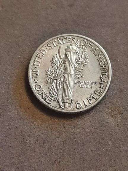 Full Bands 1940 Silver Mercury Dime