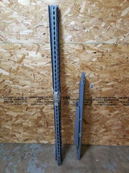 18"X36"X60" METAL SHELVES, ASSEMBLY REQUIRED