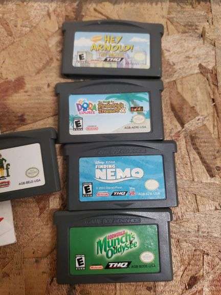 5 GAMEBOY ADVANCE GAMES