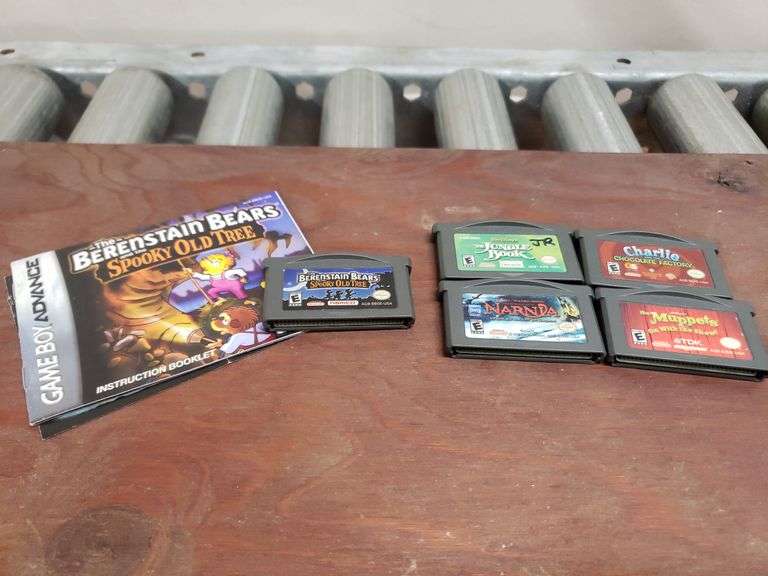 5 GAMEBOY ADVANCE GAMES