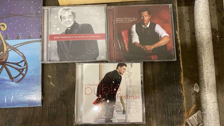 Christmas albums and CDs – Barry Manilow, Harry Connick Jr and more. 1c