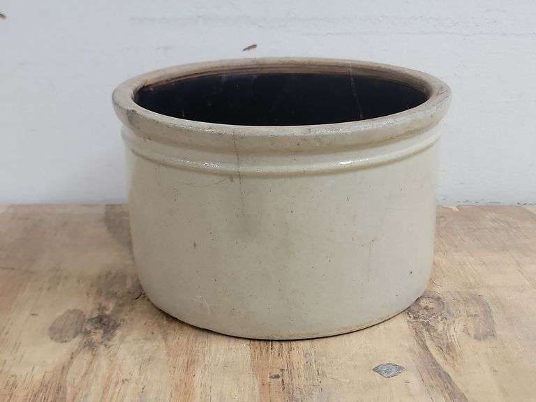 Stoneware Crock. 6D