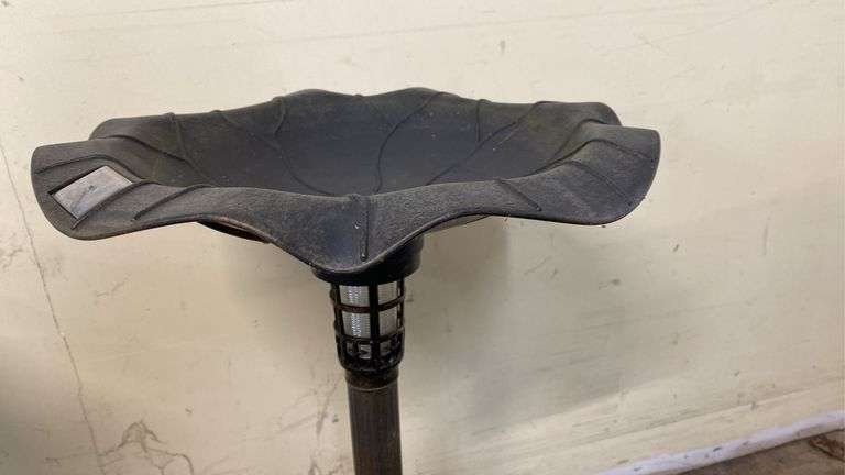 Black plastic birdbath