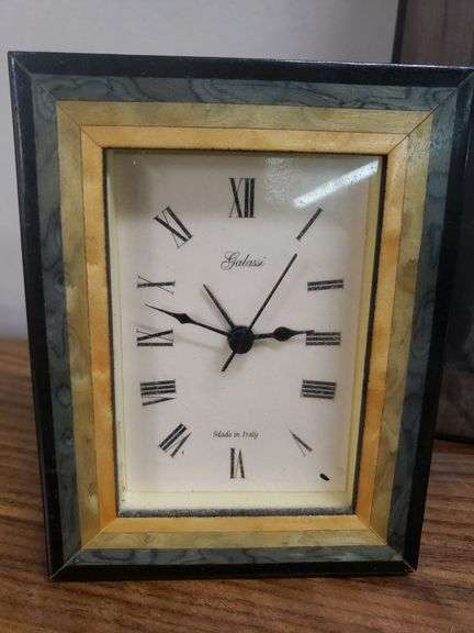 PAIR OF CLOCKS. 11B