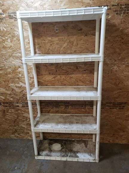 71" 5 TIERED GARAGE SHELF