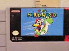 SUPER MARIO WORLD FOR SUPER NINTENDO