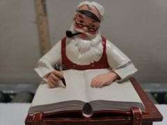 NORMAN ROCKWELL SANTA FIGURE. 6D