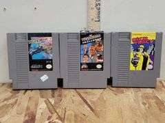 SET OF 3 NES GAMES.