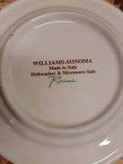 WILLIAMS-SONOMA FRUITS 8" & 6" PLATES. 18C