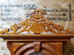 ANTIQUE ELGIN PENDULUM WALL CLOCK