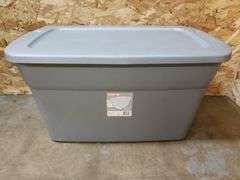 STERILITE 30GAL TOTE WITH LID