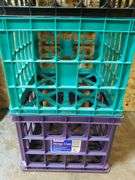 4 MILK CRATES