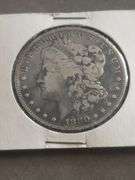 Toned 1880 Morgan Silver Dollar