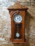 ANTIQUE ELGIN PENDULUM WALL CLOCK