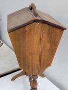 Vintage Wooden Sewing / Magazine Stand. 5A