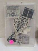 ASSORTED STAMPS & STAMP PADS- STAMPIN' UP & MORE. 01A