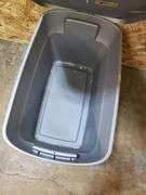 STERILITE 30GAL TOTE WITH LID