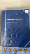 Lincoln Penny books – 1909-1940 some coins, 1941-1974 complete. 1b