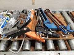 CAULK GUNS AND PRODUCT. 12B