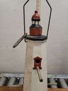CERAMIC LIGHTHOUSE BIRDHOUSE. 11SIDE