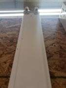 PAIR OF 8' FLORESCENT LIGHT FIXTURES