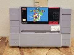 SUPER MARIO WORLD FOR SUPER NINTENDO