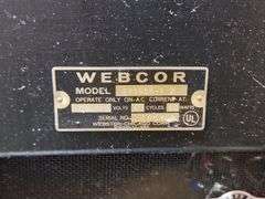 WEBCOR TUBE POWER RECORD PLAYER