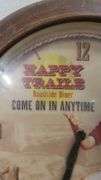 VINTAGE HAPPY TRAILS DINER CLOCK. 11C