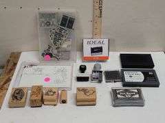 ASSORTED STAMPS & STAMP PADS- STAMPIN' UP & MORE. 01A