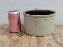 Stoneware Crock. 6D