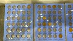 Lincoln Penny books – 1909-1940 some coins, 1941-1974 complete. 1b