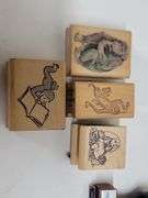 ASSORTED STAMPS & STAMP PADS- STAMPIN' UP & MORE. 01A