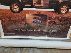 SET OF 3 VINTAGE FORD ADVERTISEMENTS / POSTERS. 00TOP
