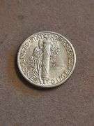 Full Bands 1945 Silver Mercury Dime