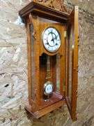 ANTIQUE ELGIN PENDULUM WALL CLOCK
