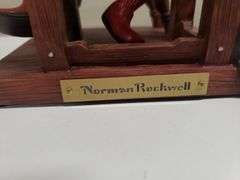NORMAN ROCKWELL SANTA FIGURE. 6D