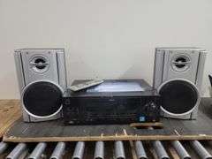 RCA Home Theatre Receiver & Sharp Speaker System. 6E