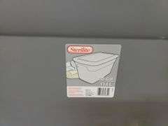 STERILITE 30GAL TOTE WITH LID