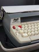 Smith-Corona Electra 120 Typewriter with Case. 5C