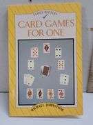 PLAYING CARDS & "CARD GAMES FOR ONE" BOOK. 16B